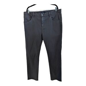 Robert Graham Cocoa Tailored Kipling Jeans Size 40 X 32.5 Quiet Luxury